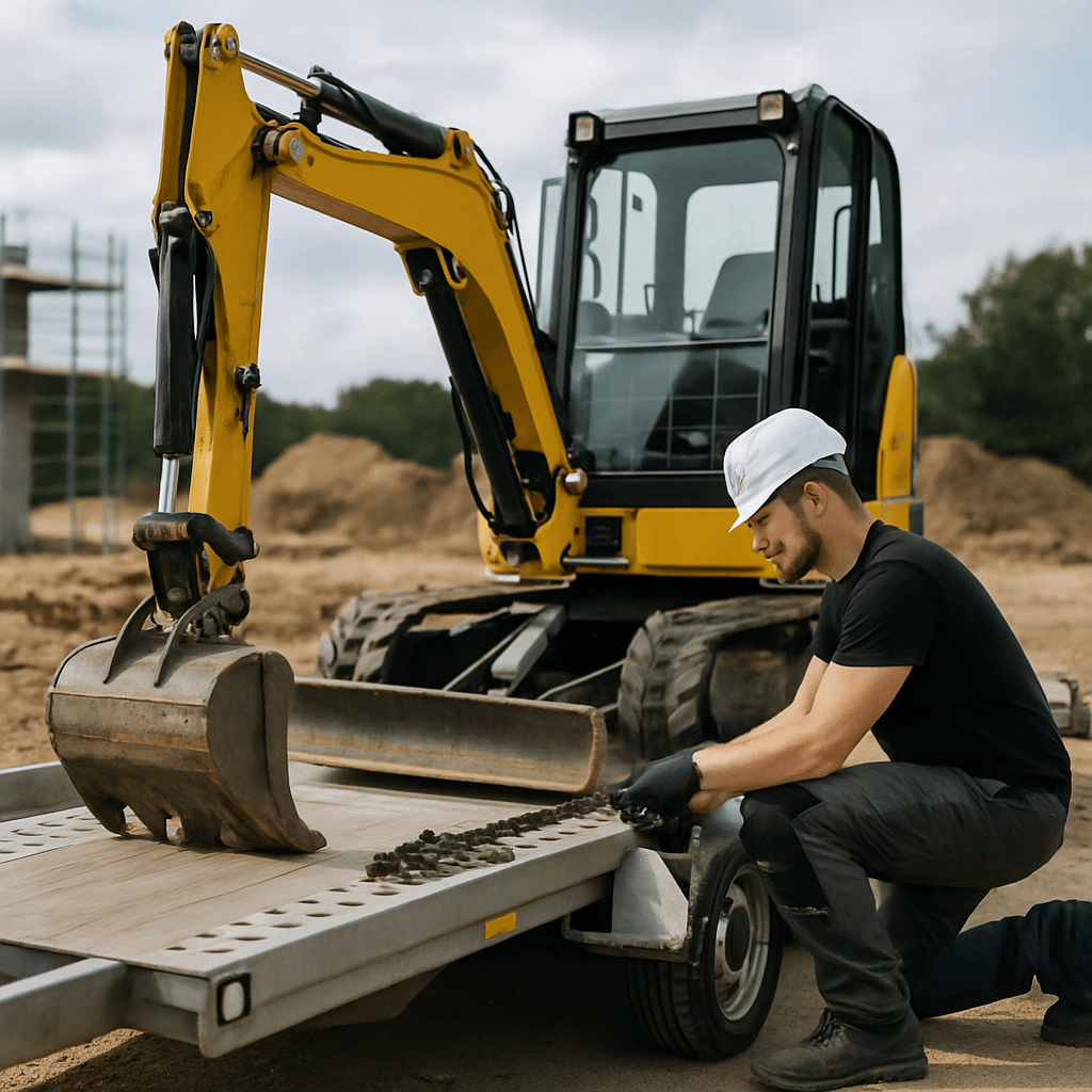 Baumaschinen Transporte